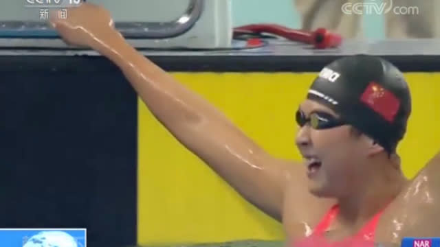 央视新闻最新微博：【王简嘉禾刷新女子800米自由泳亚洲纪录-图3