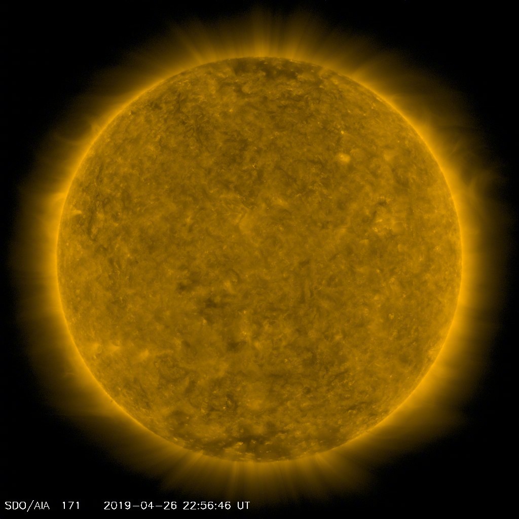 NASA爱好者：早安，今日的太阳。 网友回复幸雅大人：图片评-图1