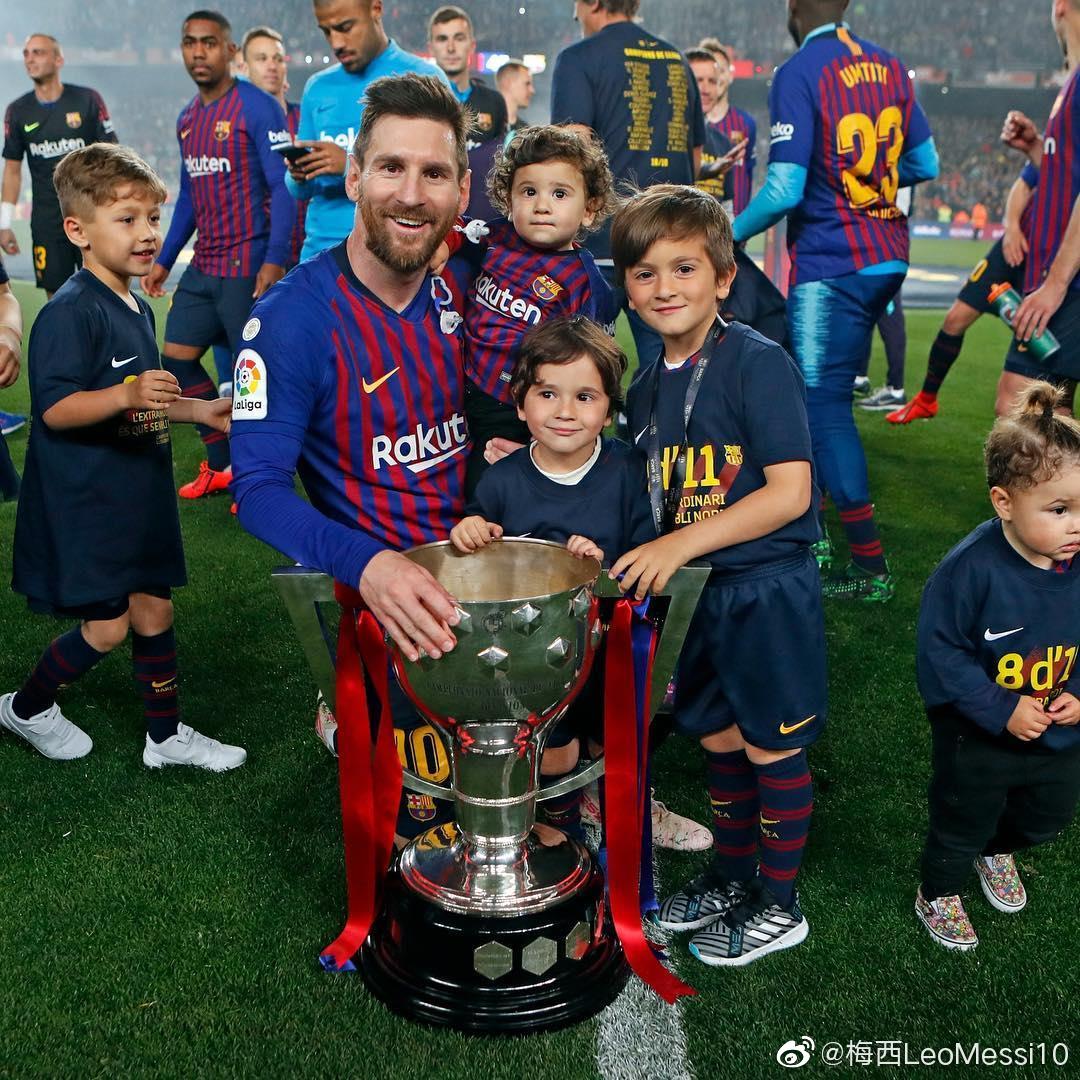 梅西LeoMessi10：¡CAMPEONES DE LIGA! ??-图1