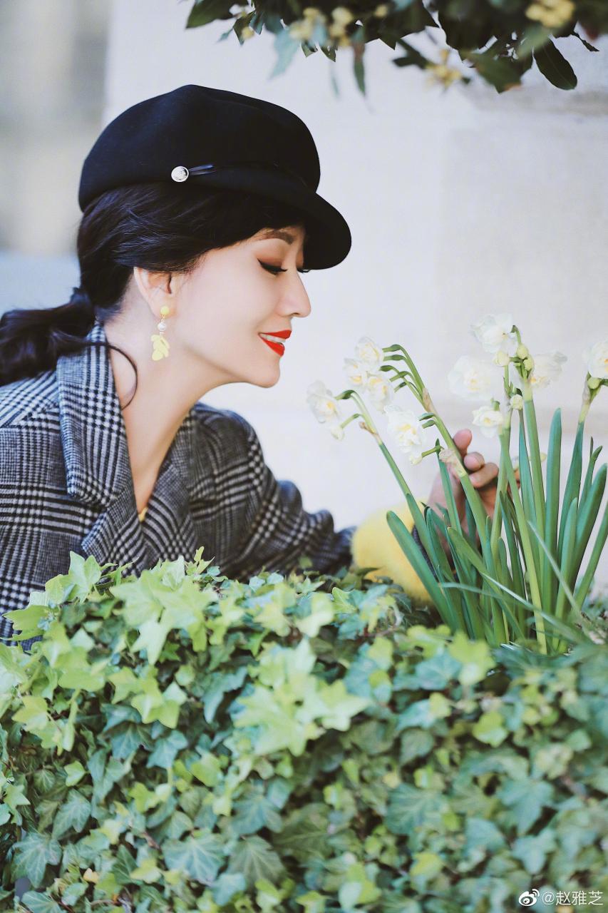 赵雅芝：他乡遇到清香美好的水仙花，瞬间勾起一丝的乡情☀️-图1