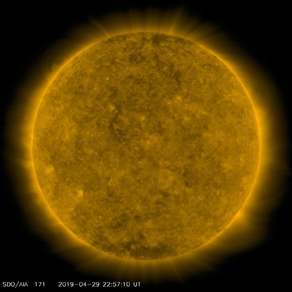 NASA爱好者：早安，今日的太阳。 网友回复Yakii-：早-图1