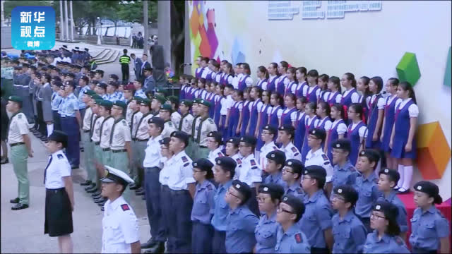 每日经济新闻：#香港国歌快闪#【感动！国歌在香港金紫荆广场唱响-图3