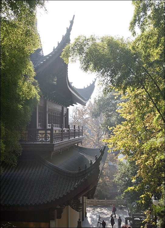 中国书画诗词院：清晨入古寺，初日照高林曲径通幽处，禅房花木深山光-图1